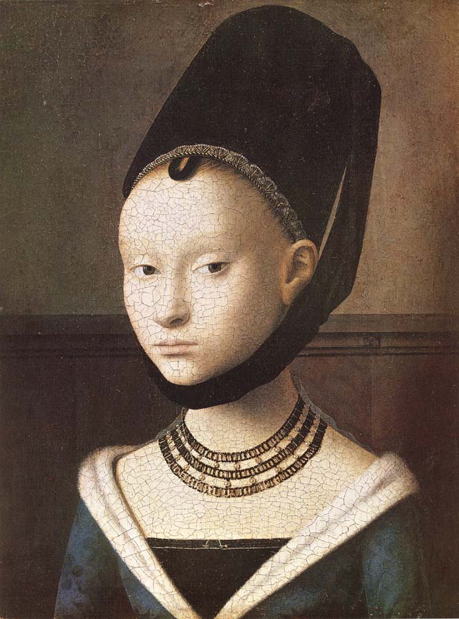 Petrus Christus Portrait of a Young Woman